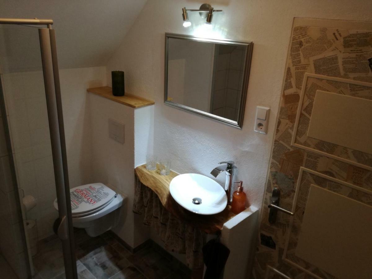 Ferienwohnung Beeden - Zur Glasschmiede Homburg  Bagian luar foto